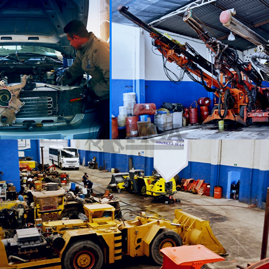 Taller central de maquinaria pesada