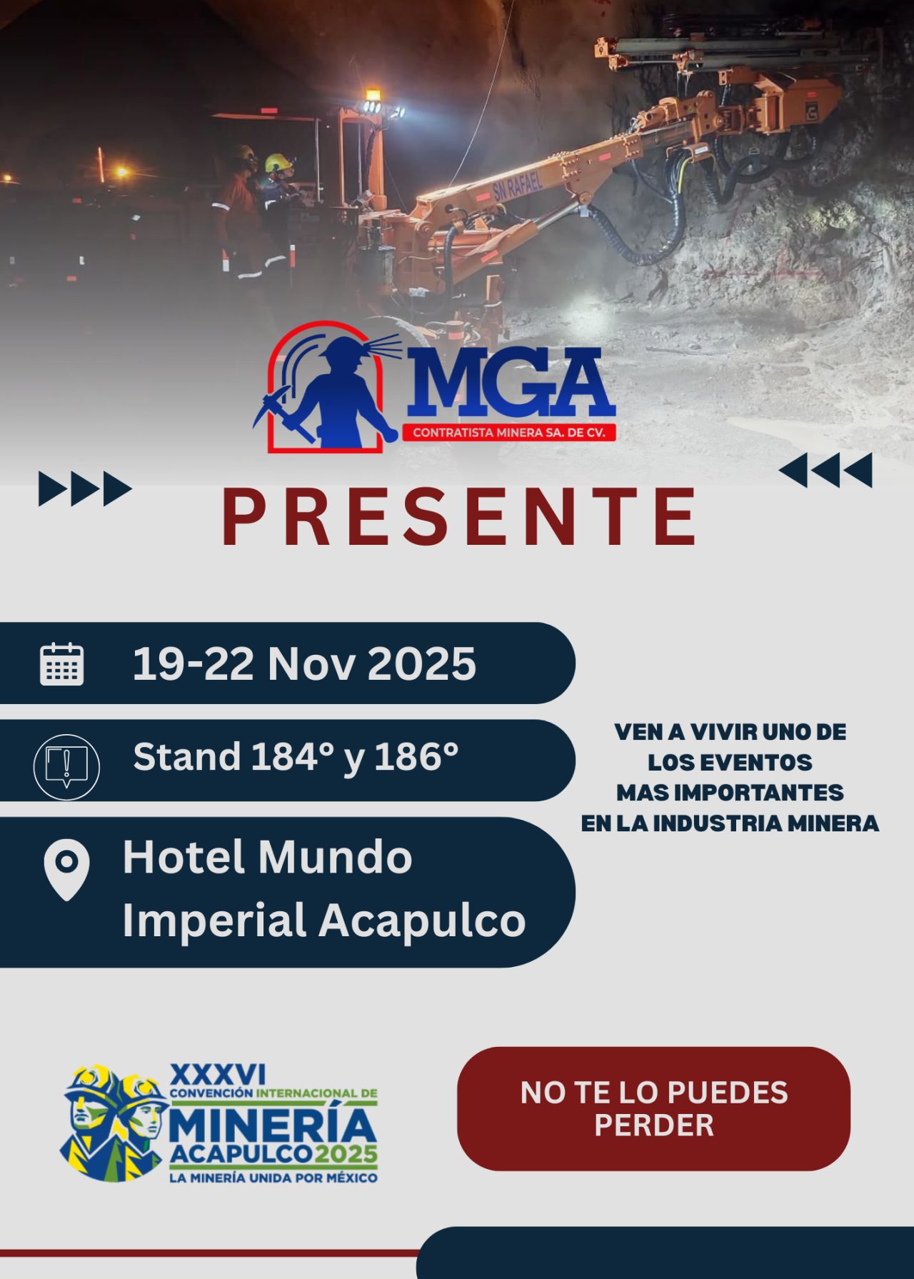 ¡Convención Internacional de Minería 2025! ⚒✨